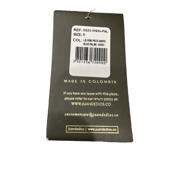 Women’s NWT Swimsuit by Juan D Dios, size S NWT, Floral print Size S - Picture 9 of 10